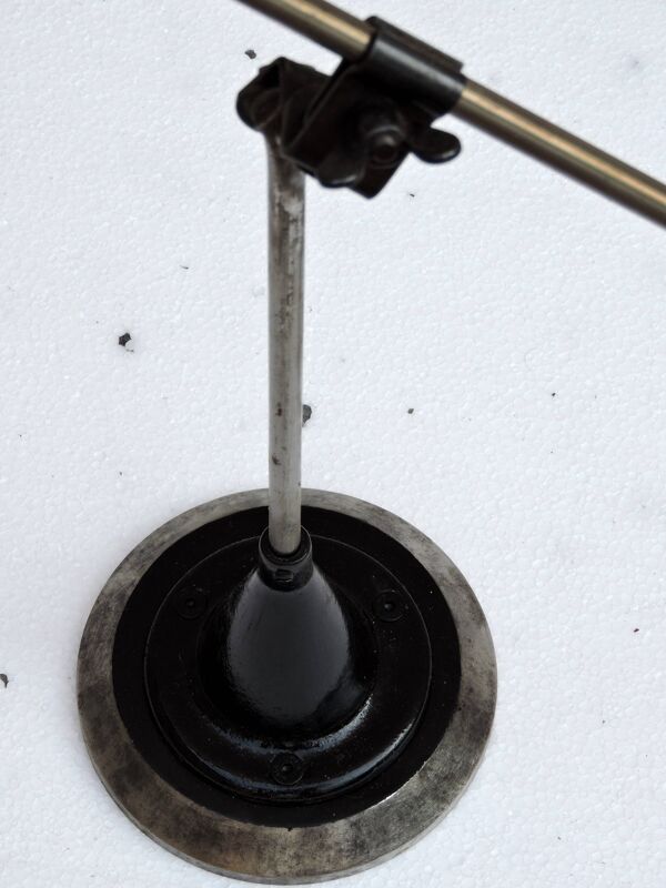 Lampe atelier Singer articulée de machine a coudre industrielle vers 1930