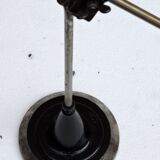 Lampe atelier Singer articulée de machine a coudre industrielle vers 1930