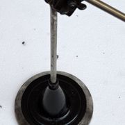 Lampe atelier Singer articulée de machine a coudre industrielle vers 1930
