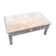 Table basse esprit bohème