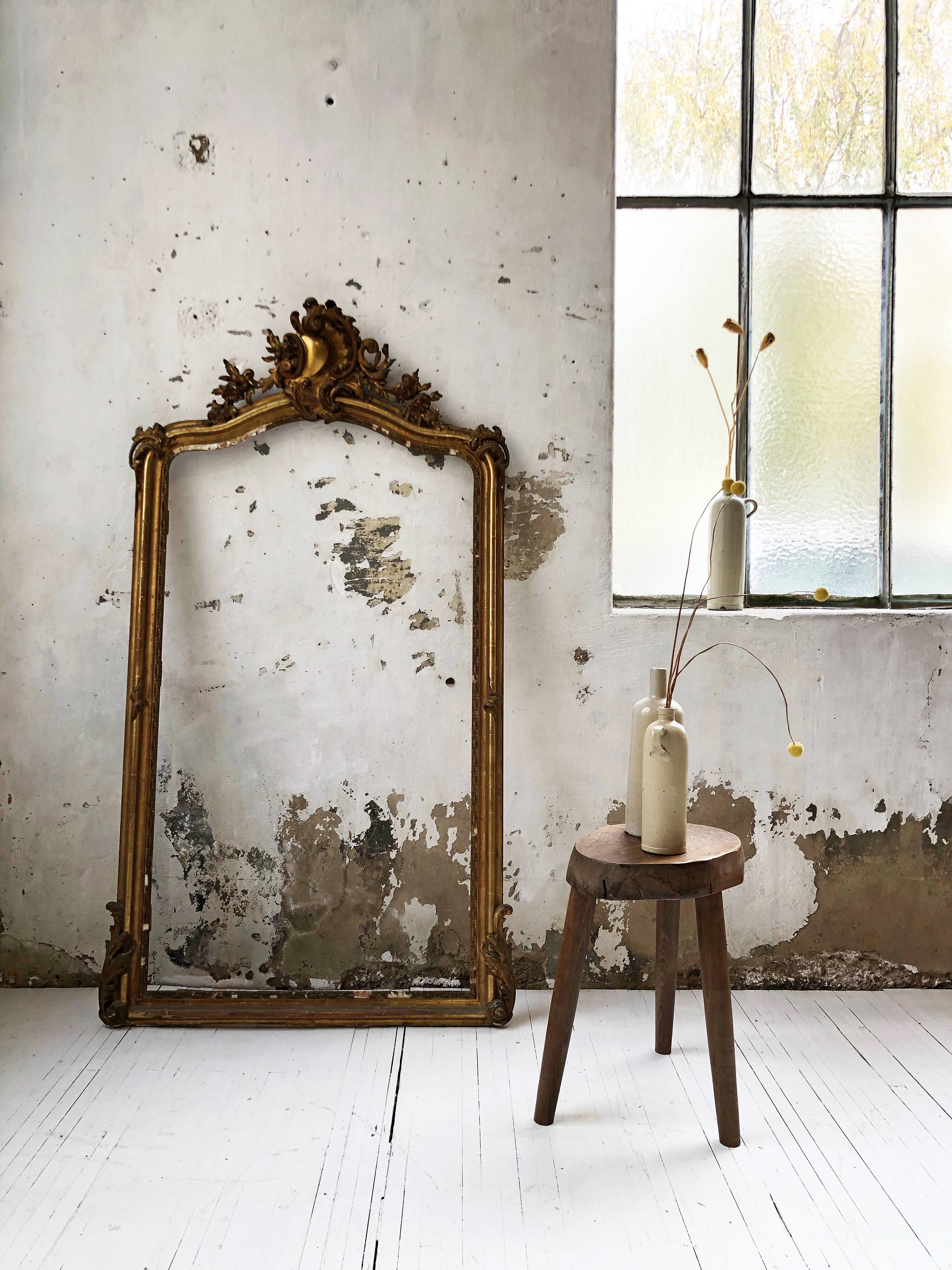 Louis XV Rock mirror frame