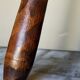 Vintage tripod stool form free feet solid wooden rockets