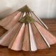 Paires d’appliques laiton et verre