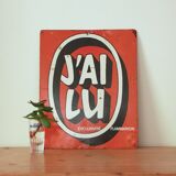 Plate plate in sheet metal I read