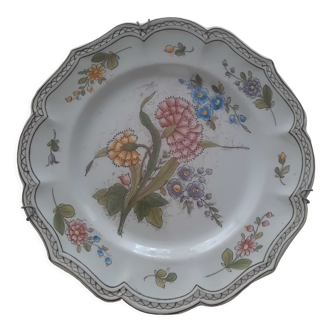 Signed decorative plate