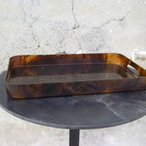 Vintage lucite tray