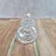 Double crystal saleron signed Baccarat