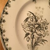 Trio of plates green tones