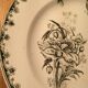 Trio of plates green tones