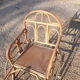 Child cart in bamboo and osier 1900