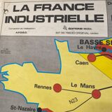 Map Scolaire La France Industrielle / Les Sources d'énergie - Editions MDI