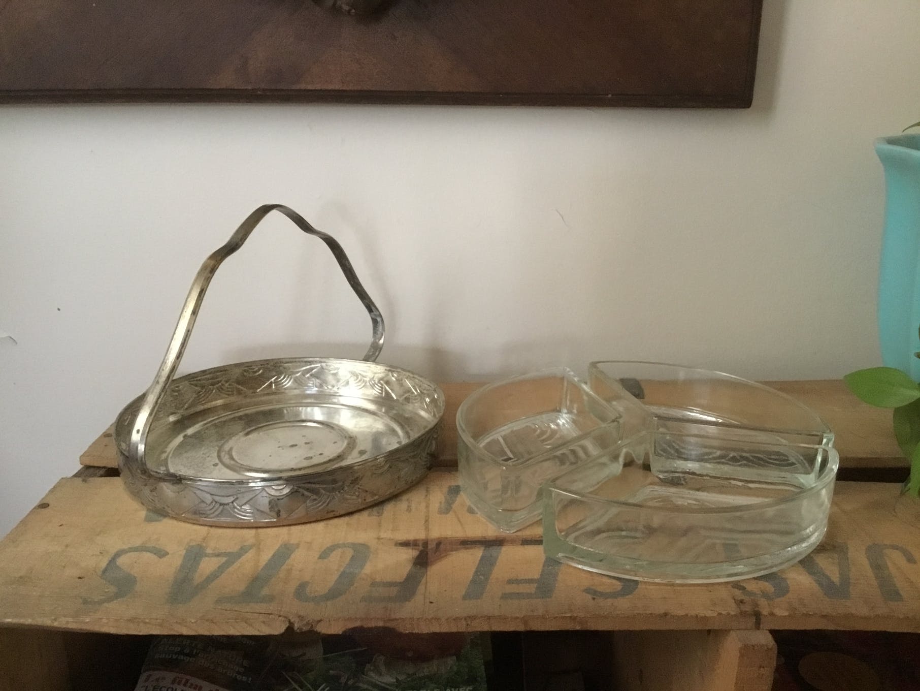 Art Deco aperitif tray