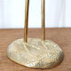 Couple large herons in polished golden brass