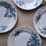 Set of 4 Regent BFK 1920 dinner plates