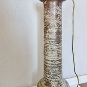 Jaan Mobach, Utrecht, Netherlands, large ceramic floor lamp from the 1960s.