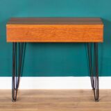 Retro Teak 1960s Tapley Console Table With Drawer