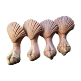 Cast iron bathtub legs