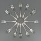Cutlery set in metal ravinet d'enfert model dauphin 109 pieces