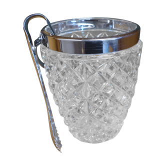 Ice bucket and its clamp