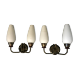 1950 wall lamp, Maison Lunel, France