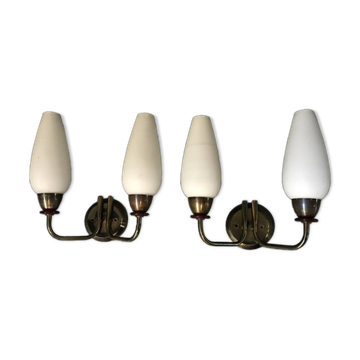 1950 wall lamp, Maison Lunel, France