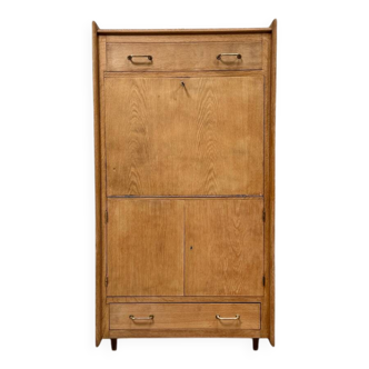 Vintage oak secretary from the 60s (renovated)