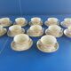 F.D Chauvigny porcelain coffee service complete gold frieze décor