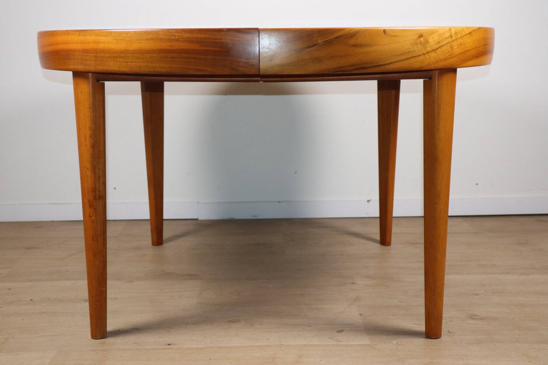 Scandinavian extendable dining table in teak – 1960s