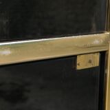 Hi Fi glass and plexiglass cabinet 1970