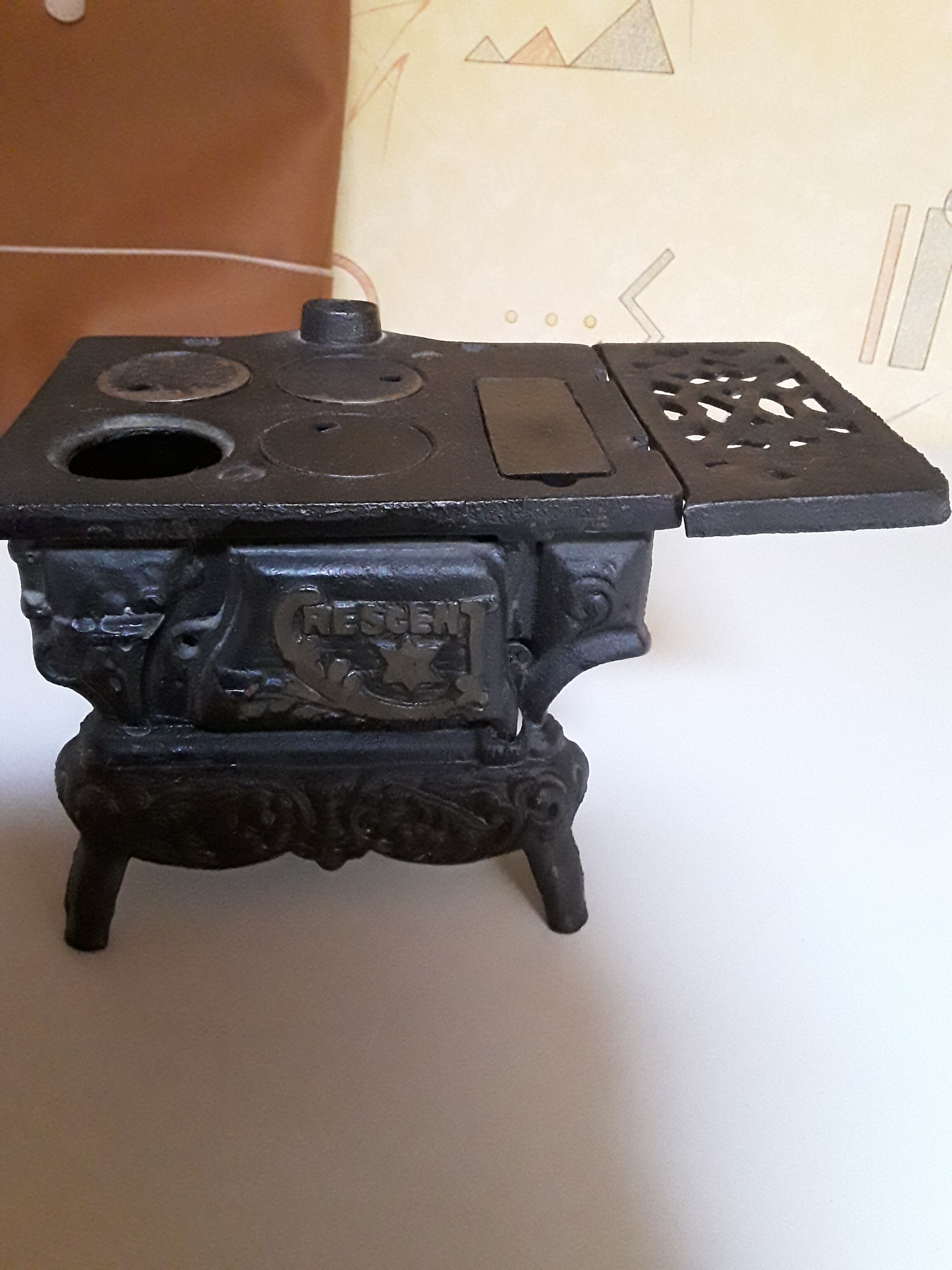 Vintage children's stove toy