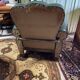 Armchair club moustache Skaï adjustable ep art deco