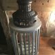 Wood/metal lantern