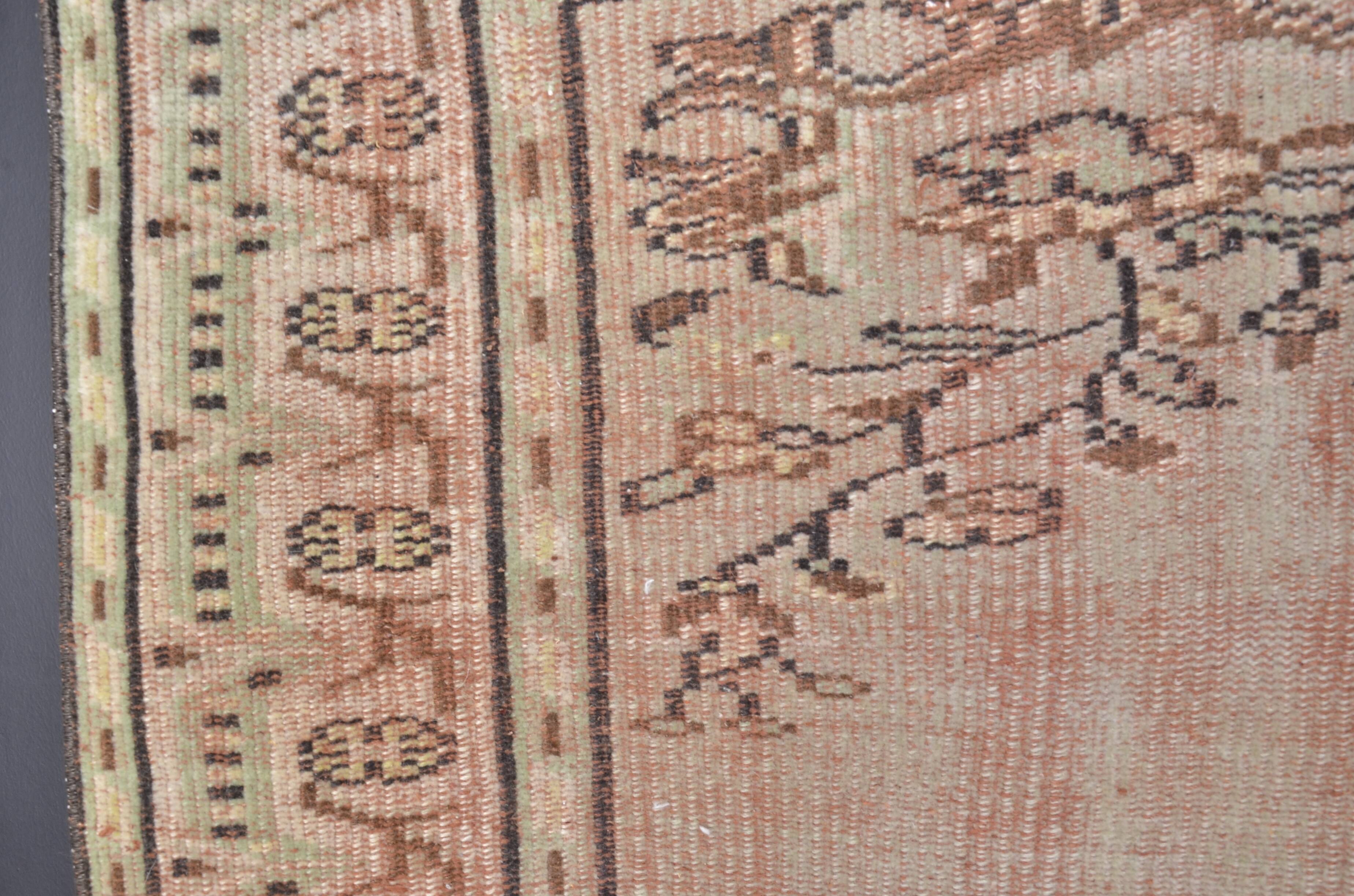 Vintage Turkish Wool Handmade Rug sku2026