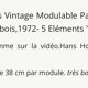 Roche Bobois canapé 1972 - player model