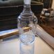 Engraved glass carafe – 1950s-60s