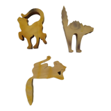 Vintage cat toy figure