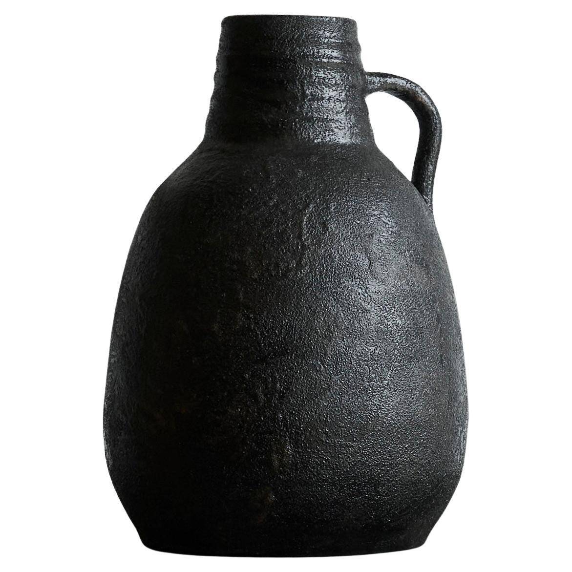 Wabi Sabi pottery vase from the mid-20th century.