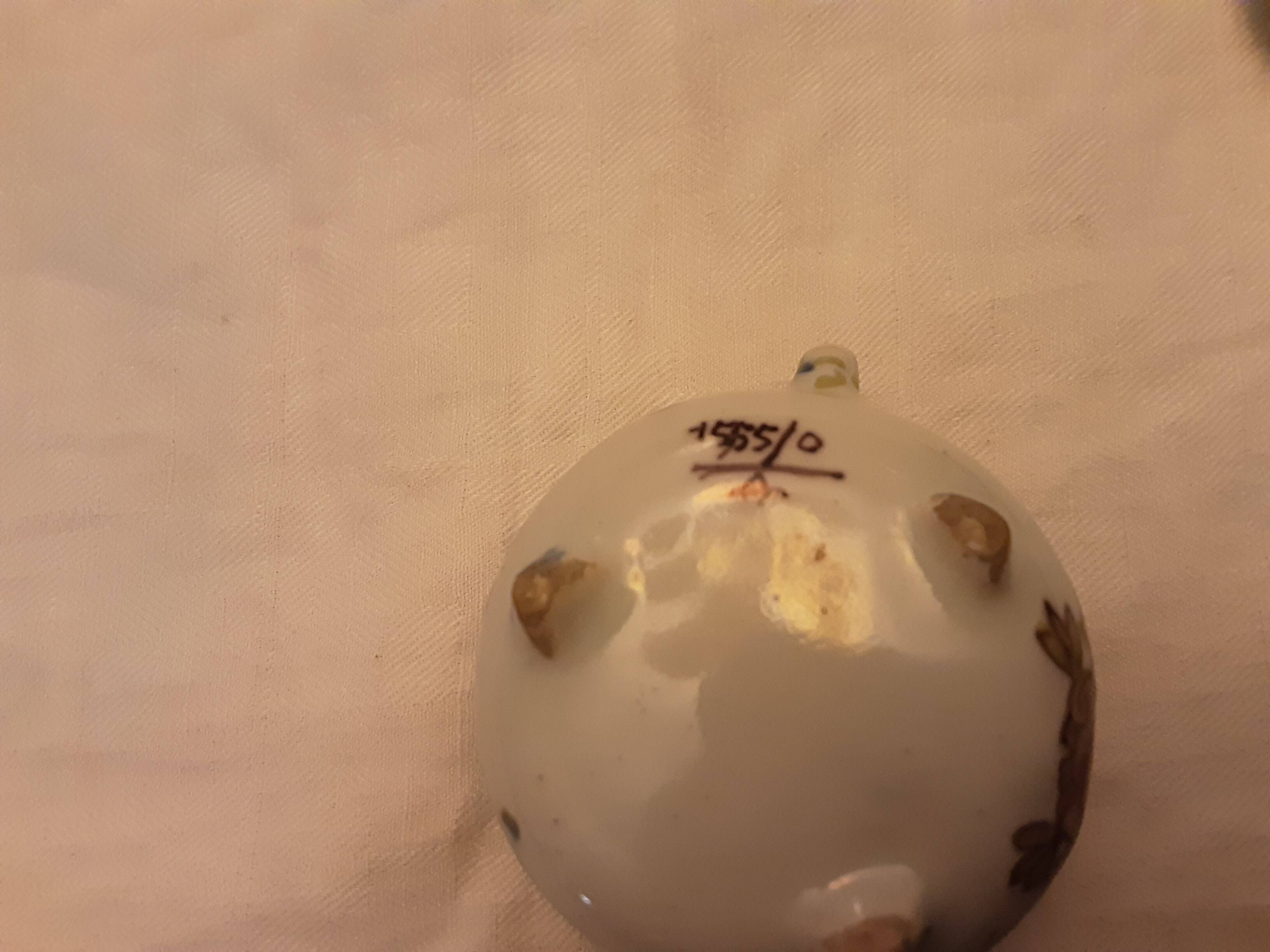 Antique faience mustard pot rouen dijon mustard