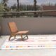 Large handmade colourful rug, 285 x 200 cm - G1028