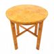 Art Deco side table, mid-20th century, birch