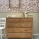 Large renovated antique chest of drawers