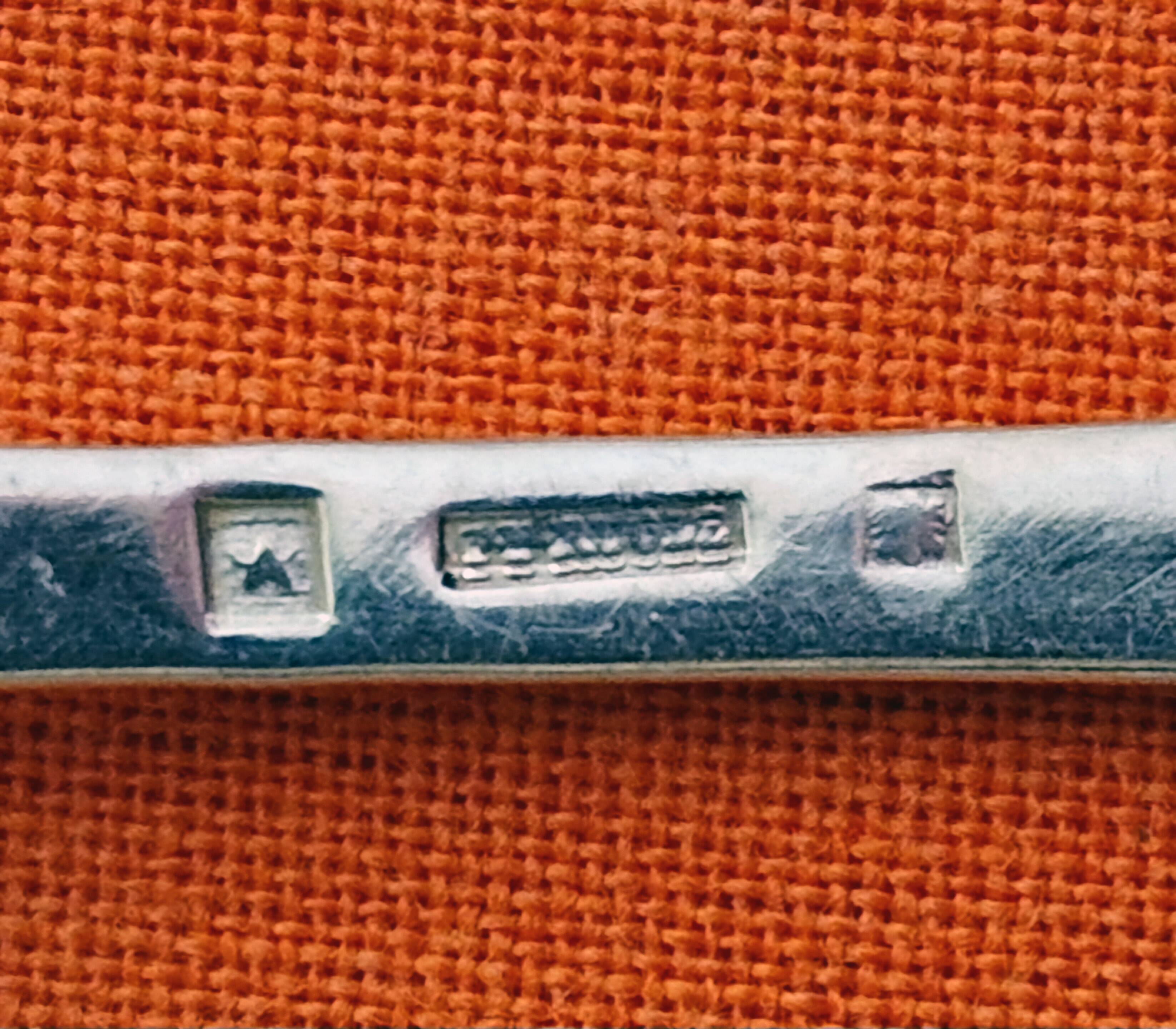 6 small silver-plated spoons