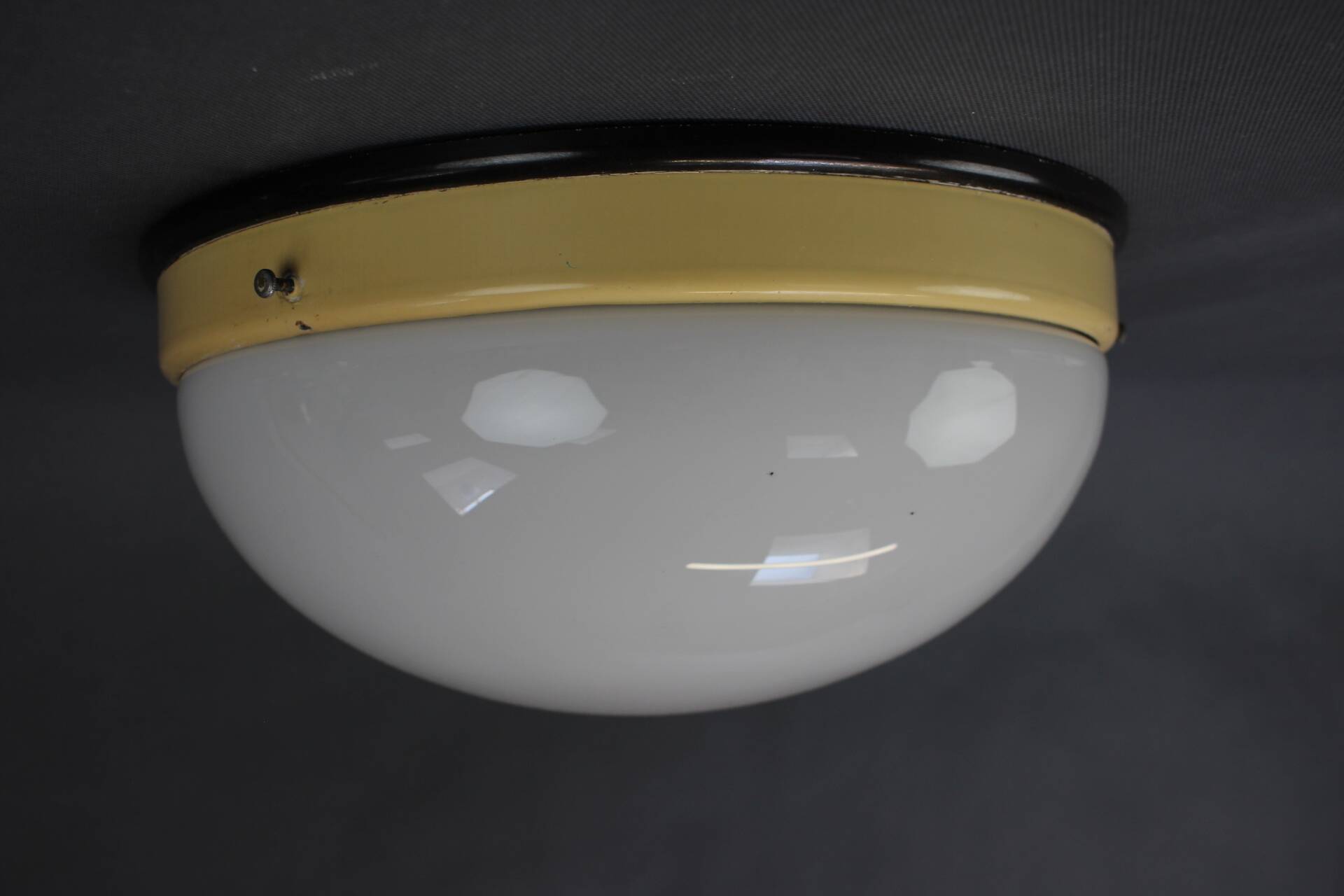 Industrial Bakelite Wall or Ceiling Light, 1940's.