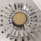 Miroir soleil inox 1970