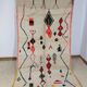 Handmade wool Berber rug 278x152cm
