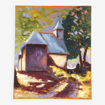 Fauve Breton chapel painting