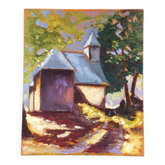 Fauve Breton chapel painting