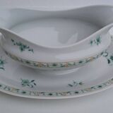Limoges porcelain gravy boat Bernardaud Beijing model