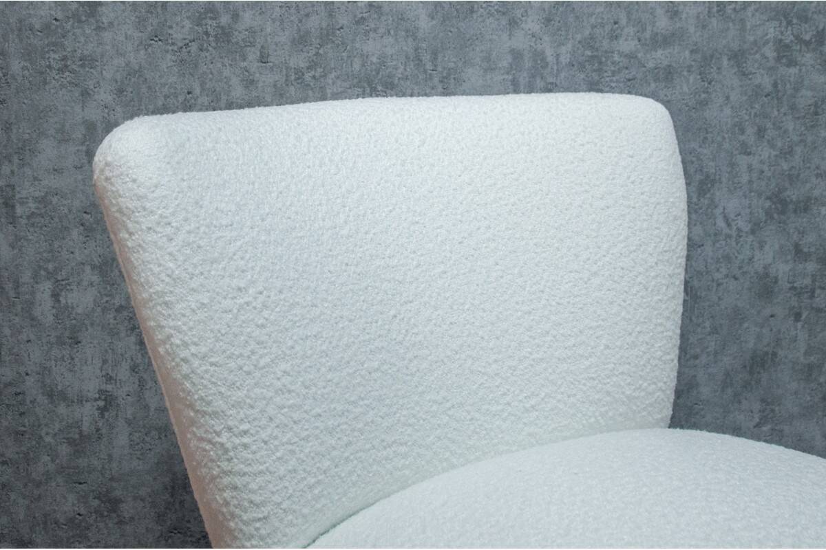 Bouclé cocktail chair, 1950s