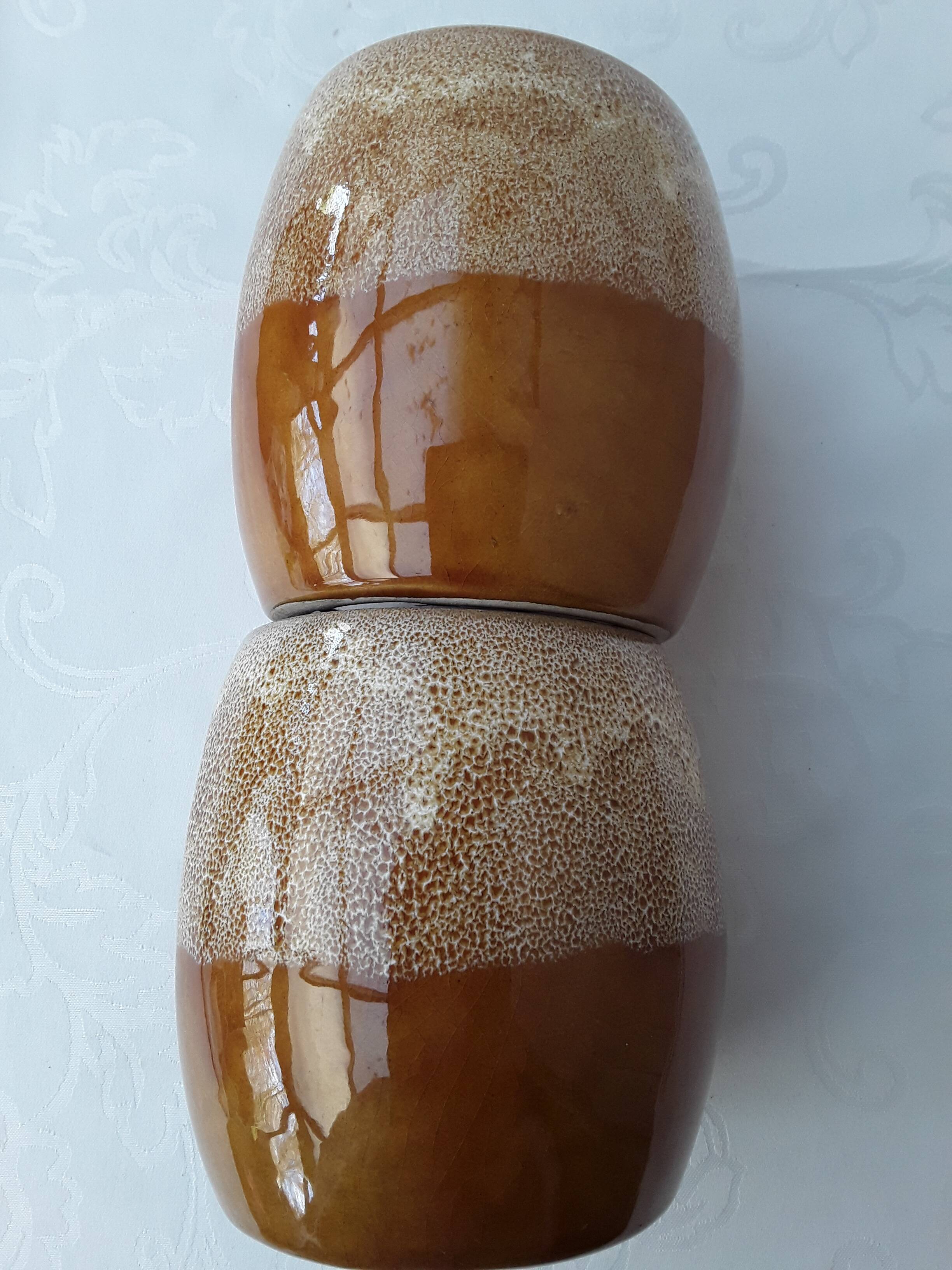 Two-tone ceramic mug Portugal X2